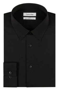 Calvin Klein Steel Slim-Fit Dress Shirt - 33K2479