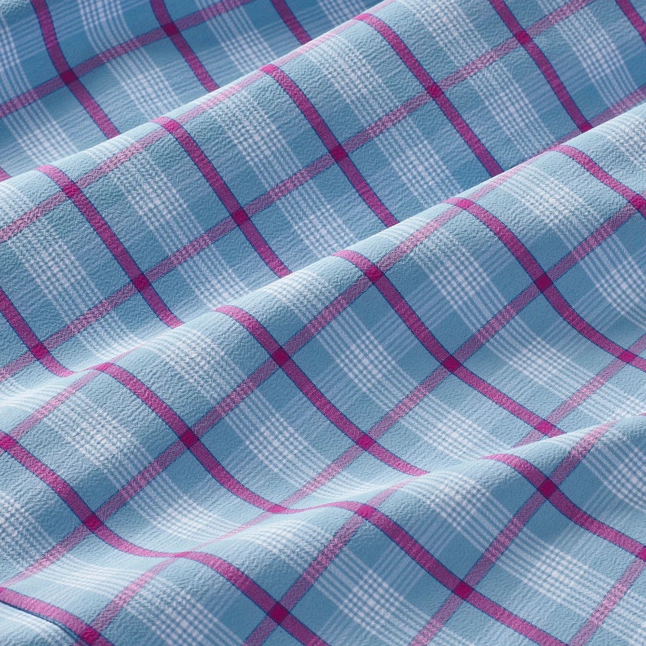 Mizzen And Main Ashley Blue Plaid Dress Shirt 2 Mizzen And Main Ashley Blue Plaid Dress Shirt - Image 2