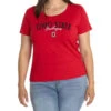 Ohio State Scarlet Script Tee