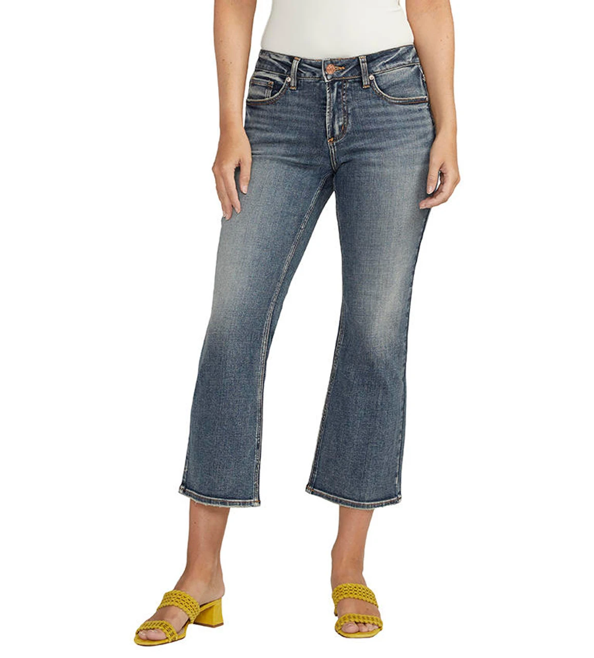 Silver Suki Kick Flare - L43981CVS390 1 Silver Suki Kick Flare - L43981CVS390